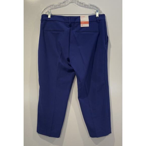 NWT Old Navy‎ Ultra Violet Harper Mid-Rise Pants Womens Size 12 (1772) - Picture 2 of 6